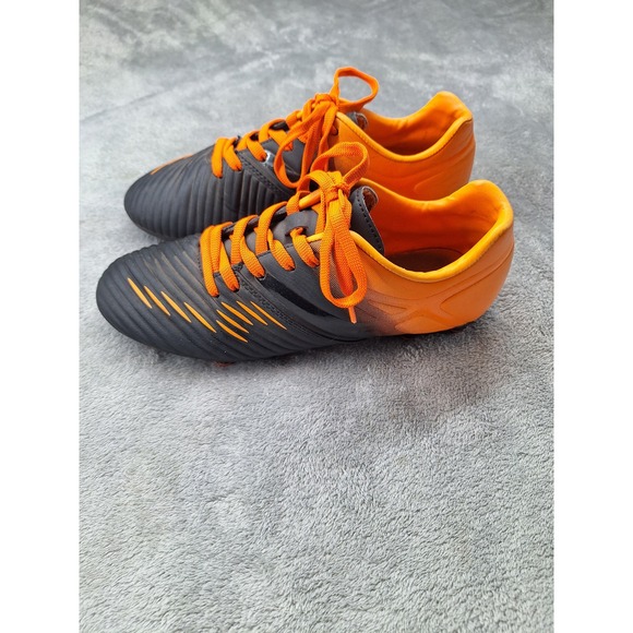 Vizari Other - Vizari Kids Soccer Cleats Black Orange Firm Ground Athletic Shoes Size 4.5Y